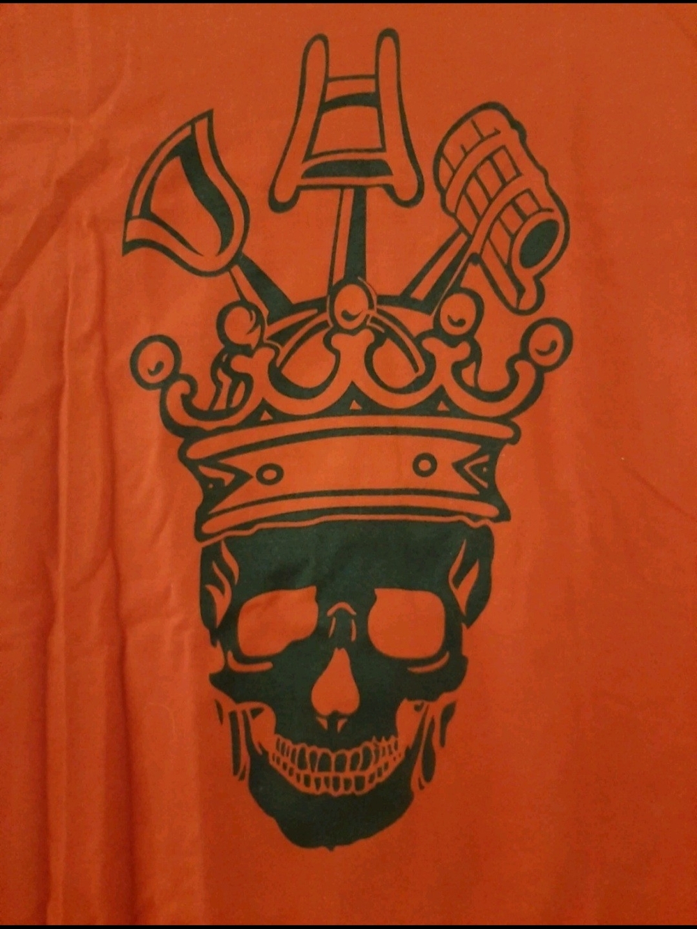 Three Floyds Brewery Women's Small Crowned Skull Fitted T-Shirt